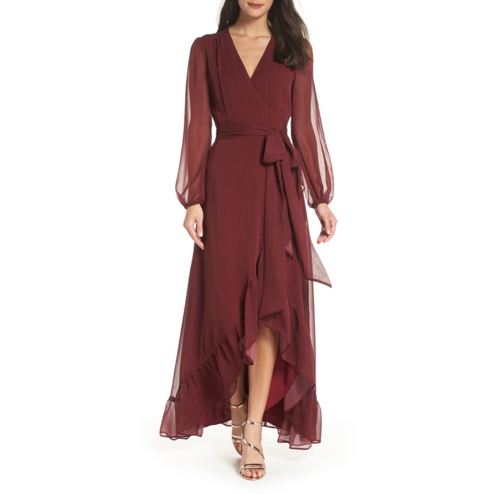 WAYF MERYL WRAP DRESS ❤️IN STORES❤️